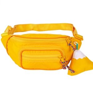 Mokuyobi Saffron Yellow Fanny Pack Sling Belt Bag
